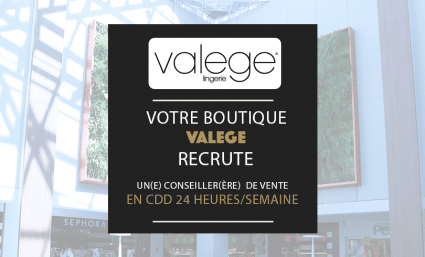 Votre boutique VALEGE recrute ! - Saint-Sebastien Nancy