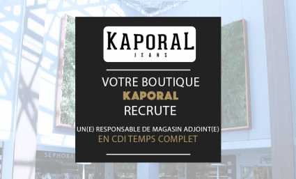 Votre boutique Kaporal recrute ! - Saint-Sebastien Nancy