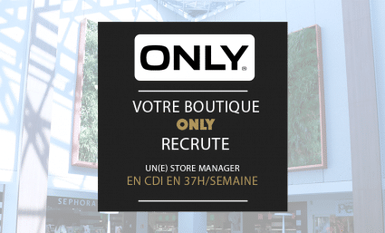 Votre boutique ONLY recrute ! - Saint-Sebastien Nancy