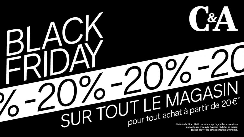 Offre C&A Black Friday