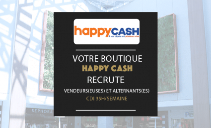Votre future boutique Happy Cash recrute ! - Saint-Sebastien Nancy