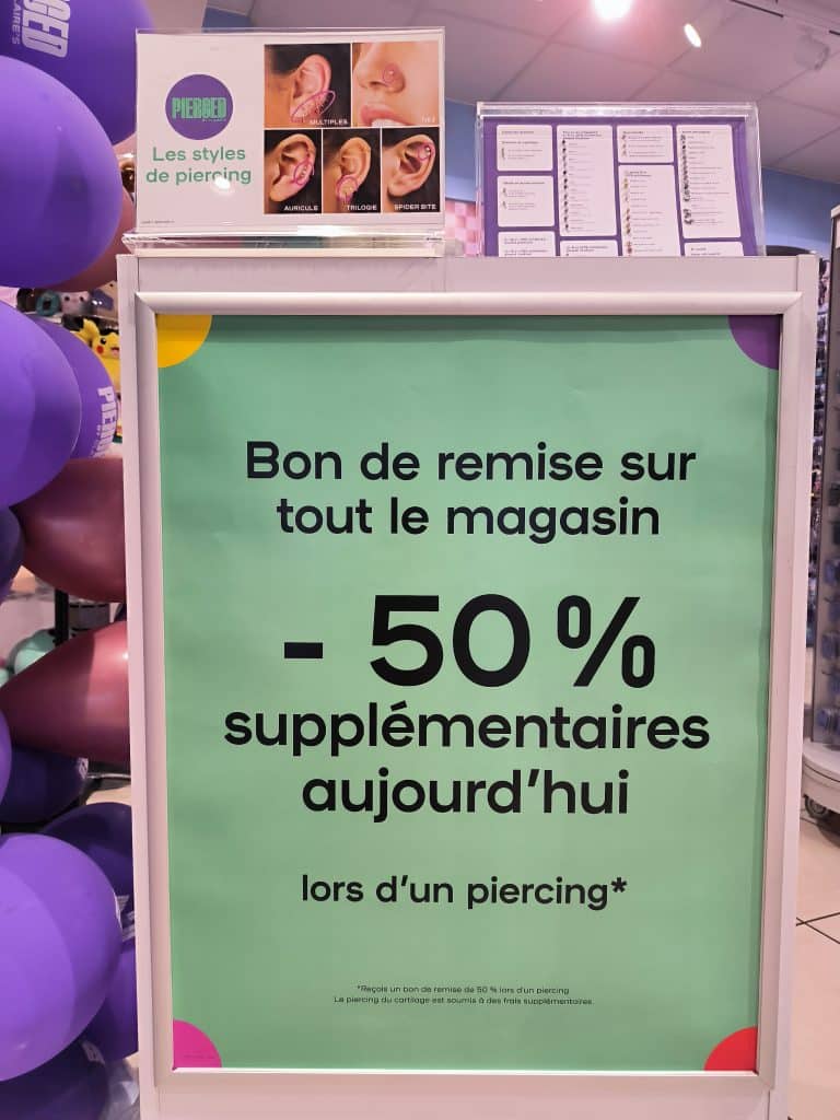 Offre du moment Claire’s