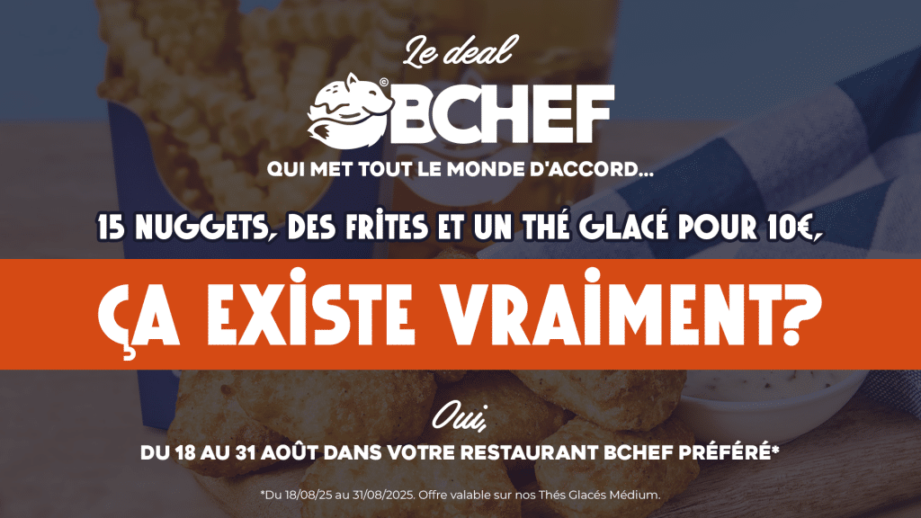 Offre du moment BCHEF