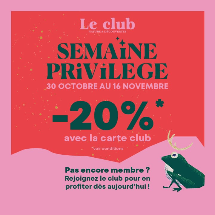 Offre du moment Nature et Découvertes