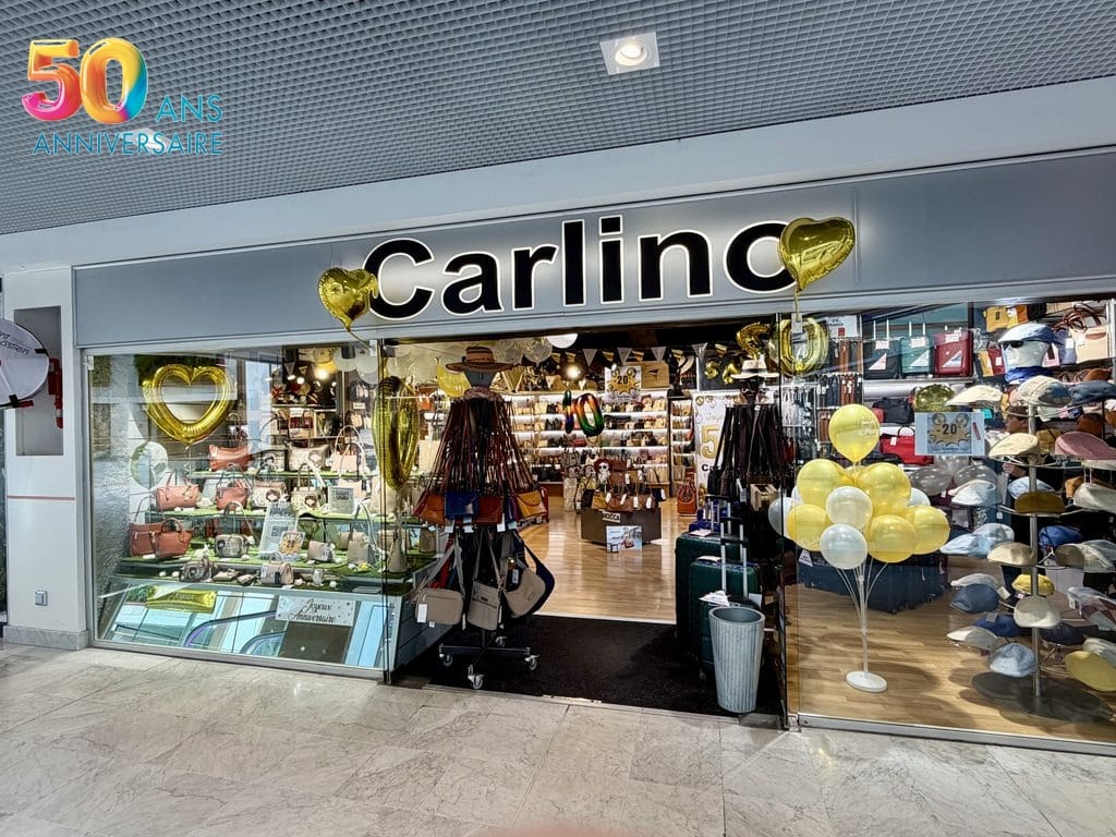 Boutique Carlino - Centre Commercial Saint Sébastien Nancy - Présente depuis 1976