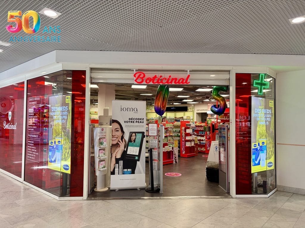 Pharmacie Saint Sébastien (Botticinal) - Centre Commercial Saint Sébastien Nancy - Présente depuis 1976