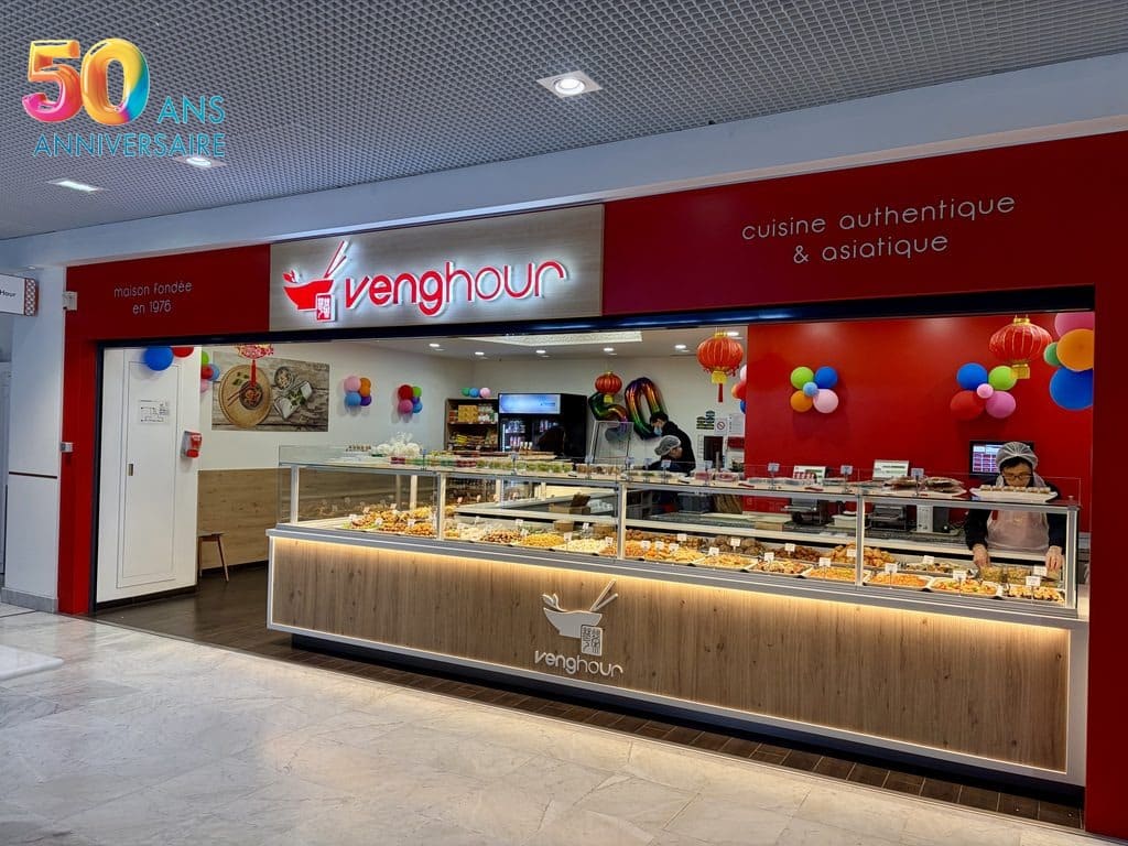 Restaurant Veng Hour - Centre Commercial Saint Sébastien Nancy - Présent depuis 1976