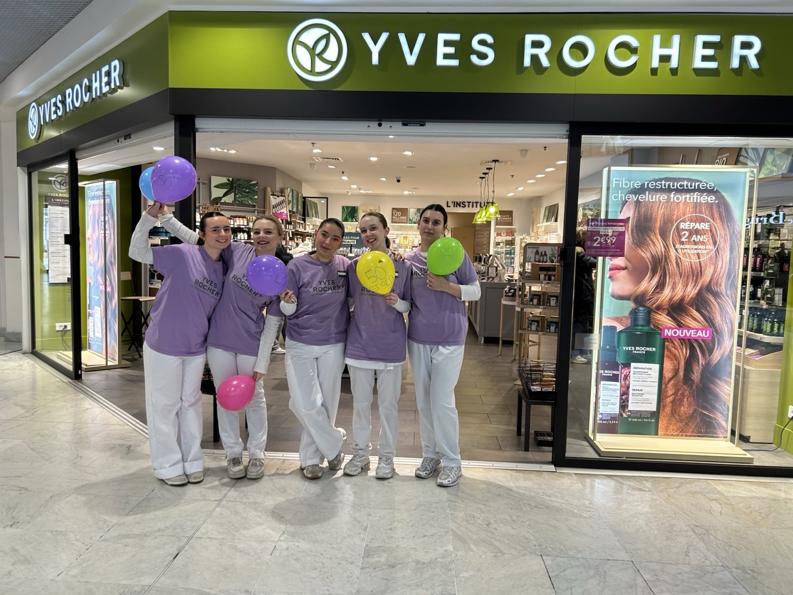 Équipe Yves Rocher - Centre Commercial Saint Sébastien Nancy